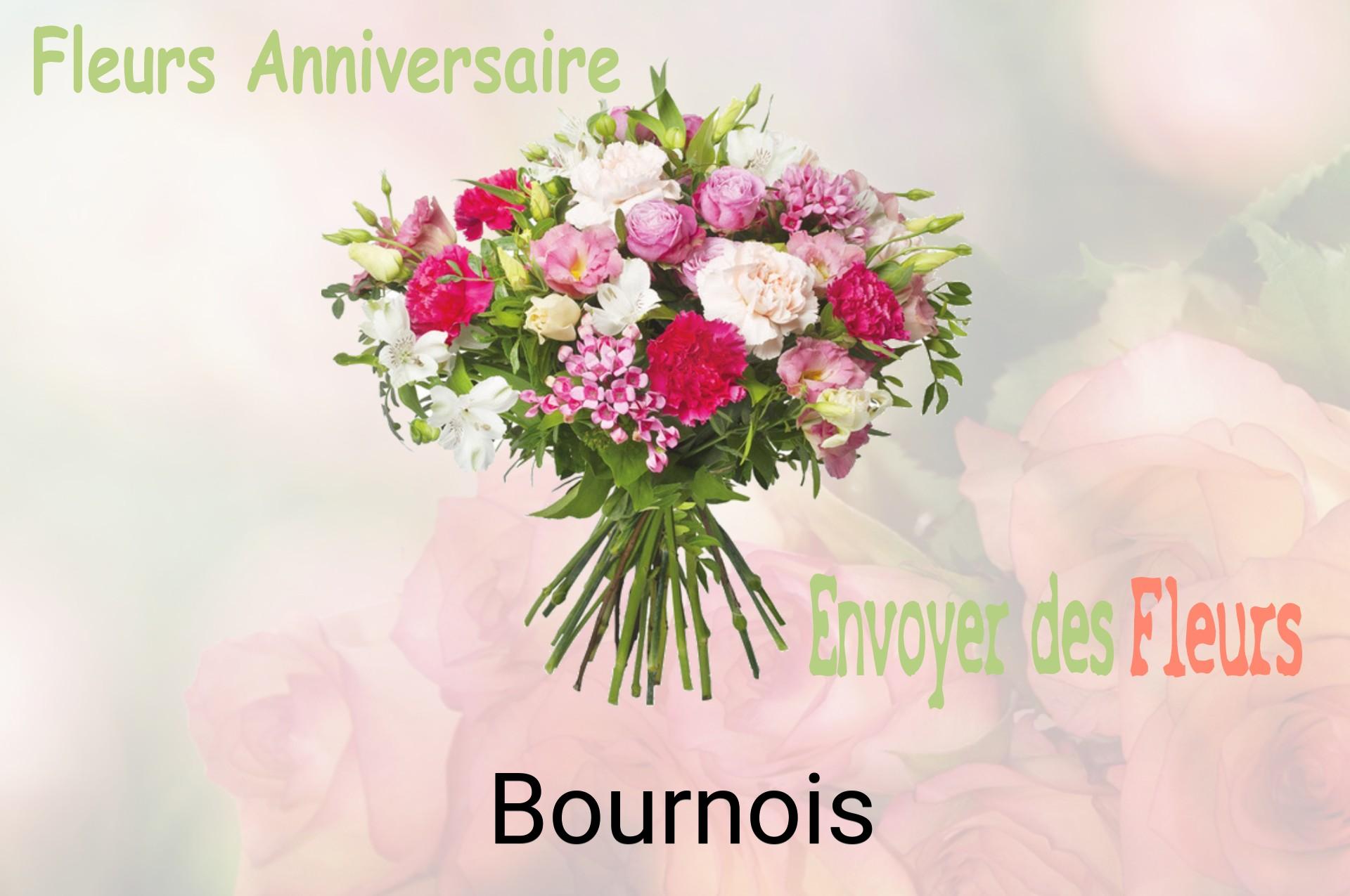 Bouquet de fleurs d’anniversaire livré à Bournois